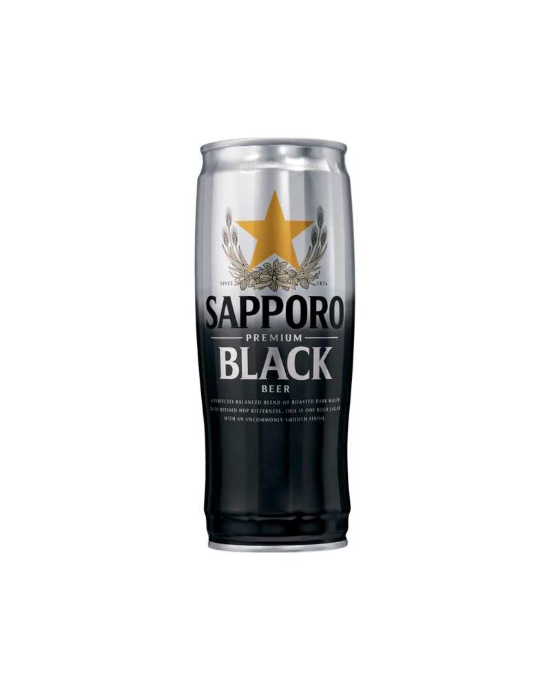 Sapporo Lager Lata Negra 650ml